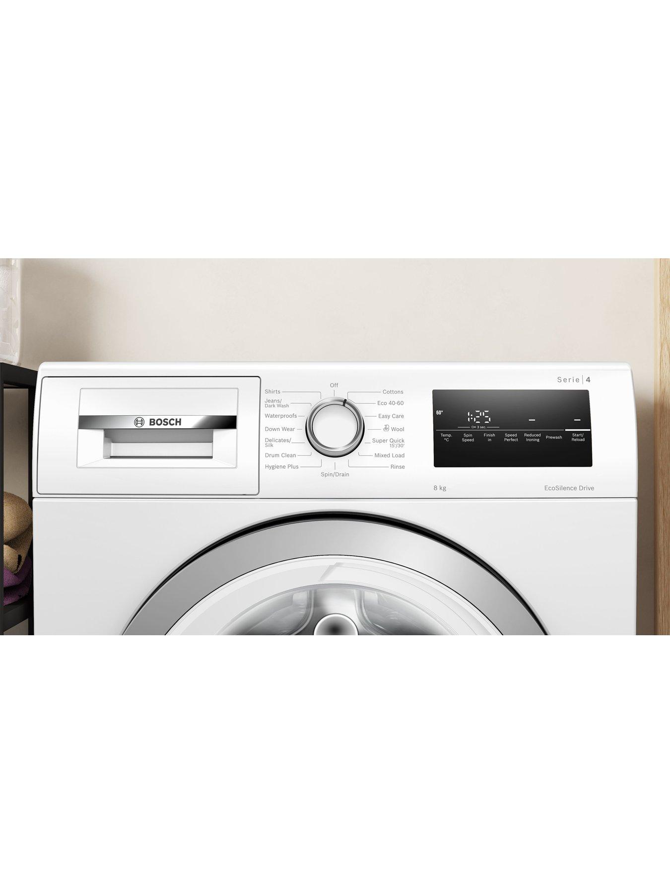 Bosch Series 4 Wan28250gb 8kg Load 1400 Spin Washing Machine White 3665