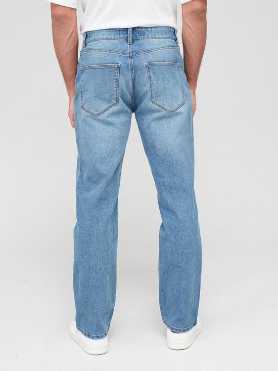 stillFront image of everyday-loose-fit-jeans-blue