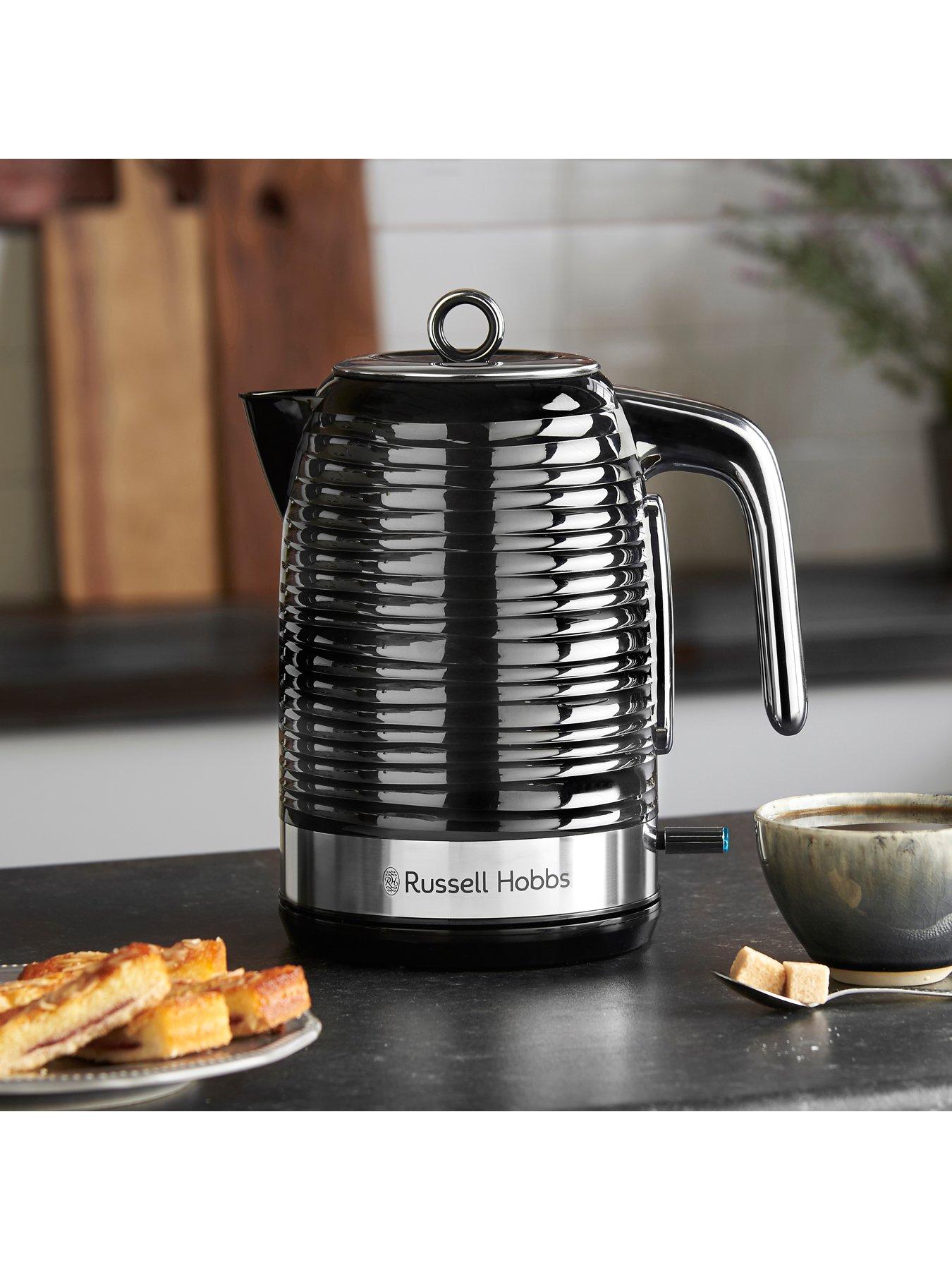 Image 3 of 7 of Russell Hobbs Inspire Black Kettle &amp; Toaster Bundle