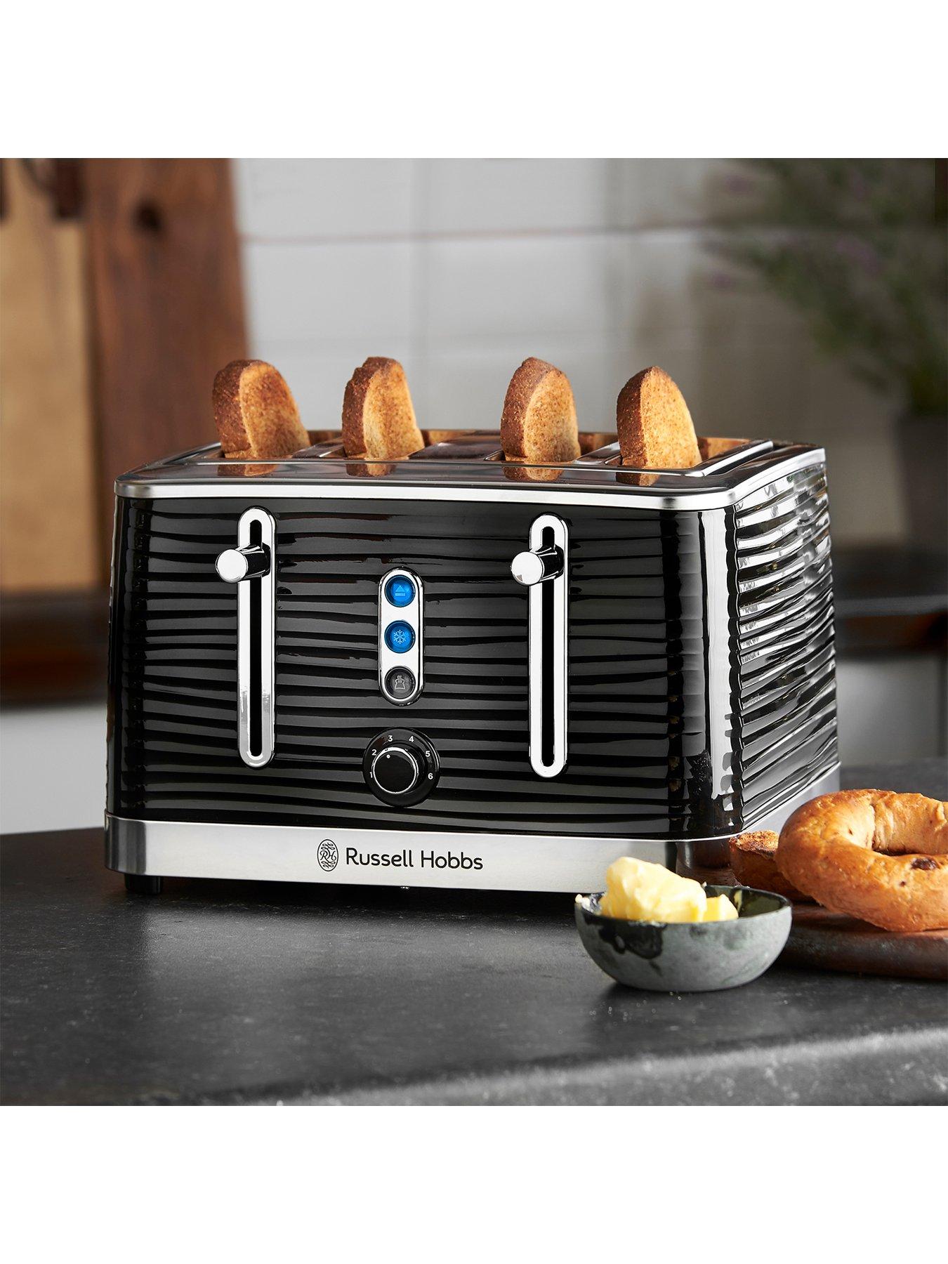 Image 4 of 7 of Russell Hobbs Inspire Black Kettle &amp; Toaster Bundle