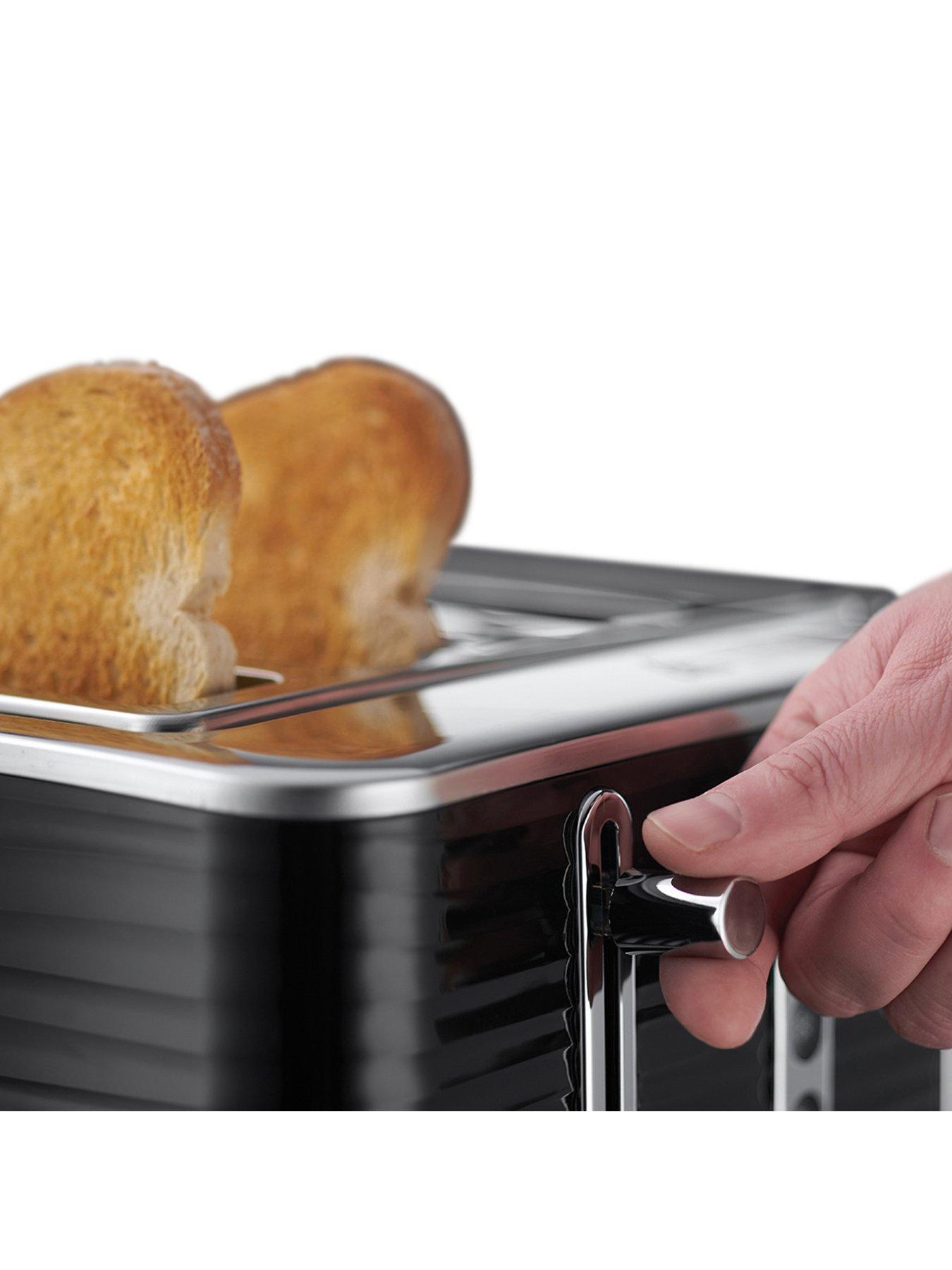 Image 6 of 7 of Russell Hobbs Inspire Black Kettle &amp; Toaster Bundle