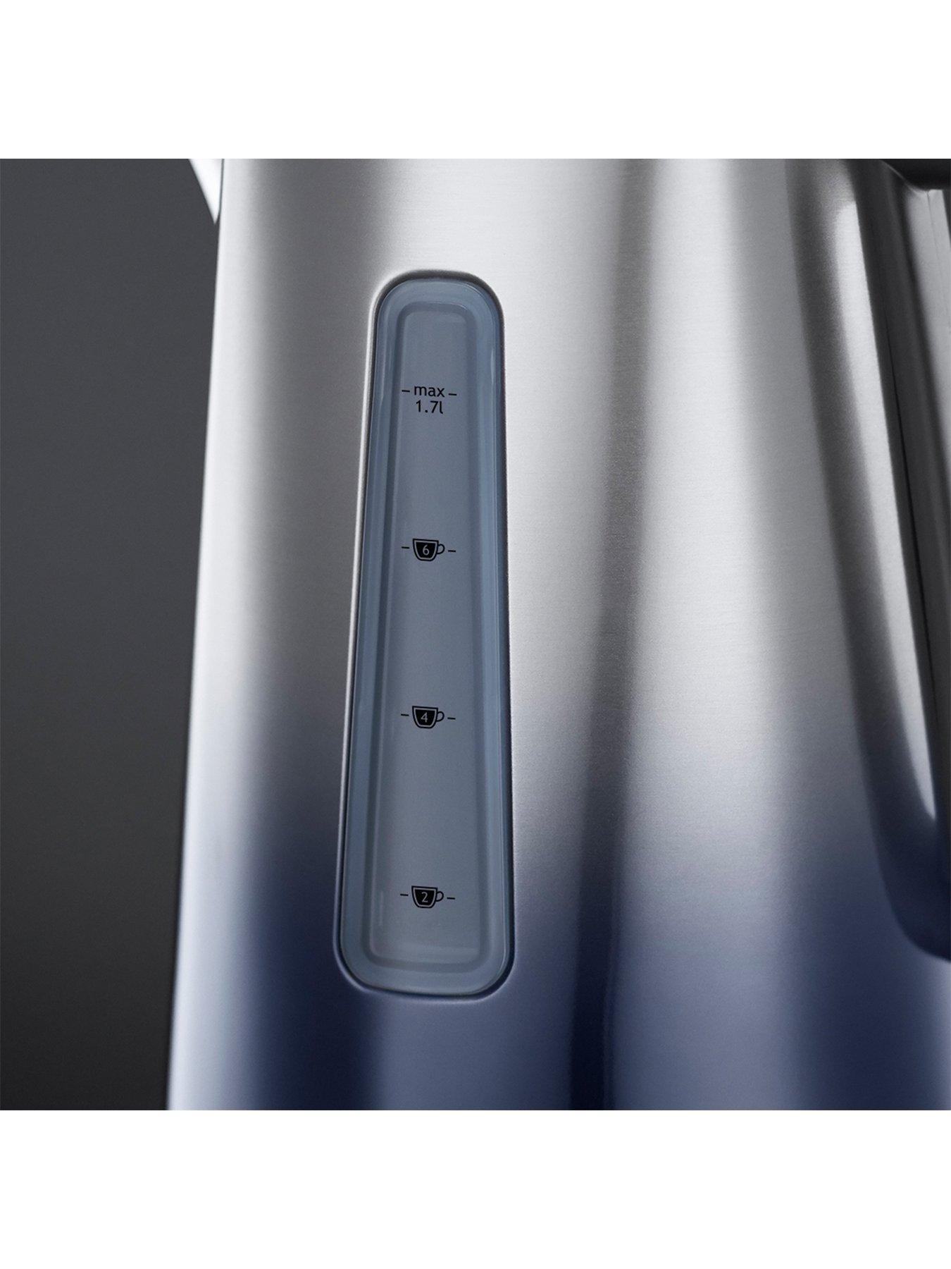 Image 3 of 6 of Russell Hobbs Eclipse Blue Kettle &amp; Toaster Bundle