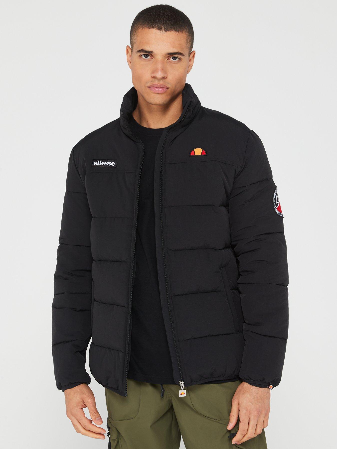 Ellesse black hot sale puffer jacket