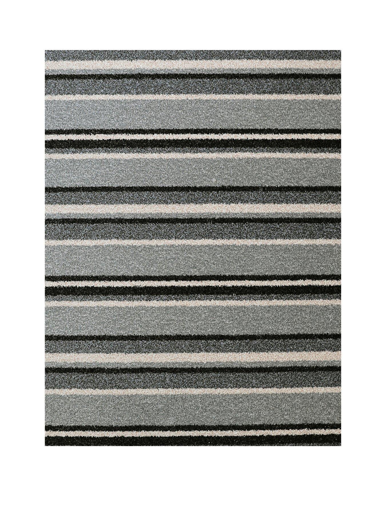  image of homemaker-marine-stripe-10-mm-carpet-grey