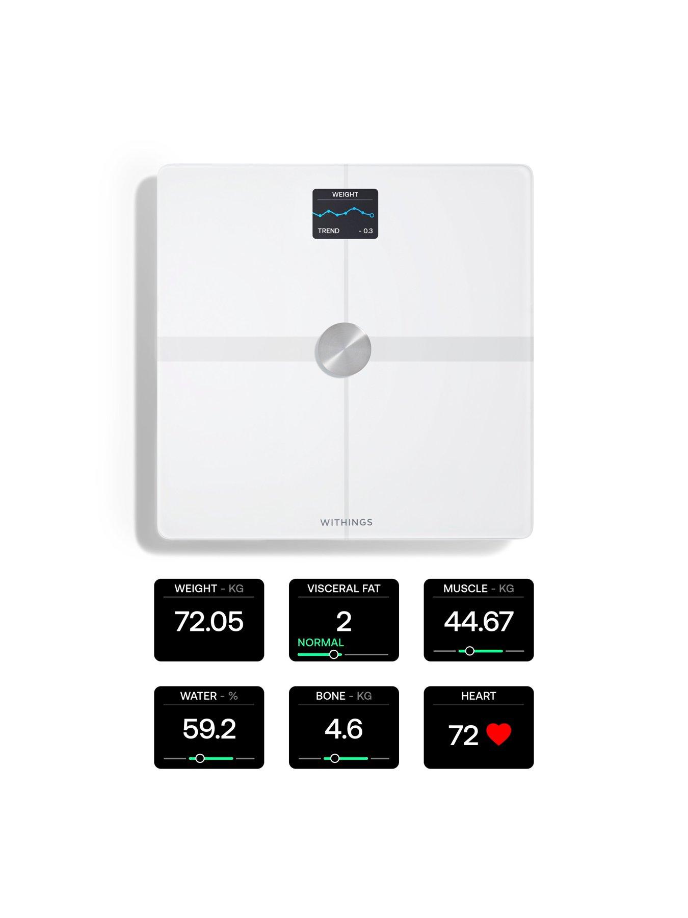 Withings Body Smart Advanced Body Composition Smart Wi-Fi Scale - White| 1.00 ct