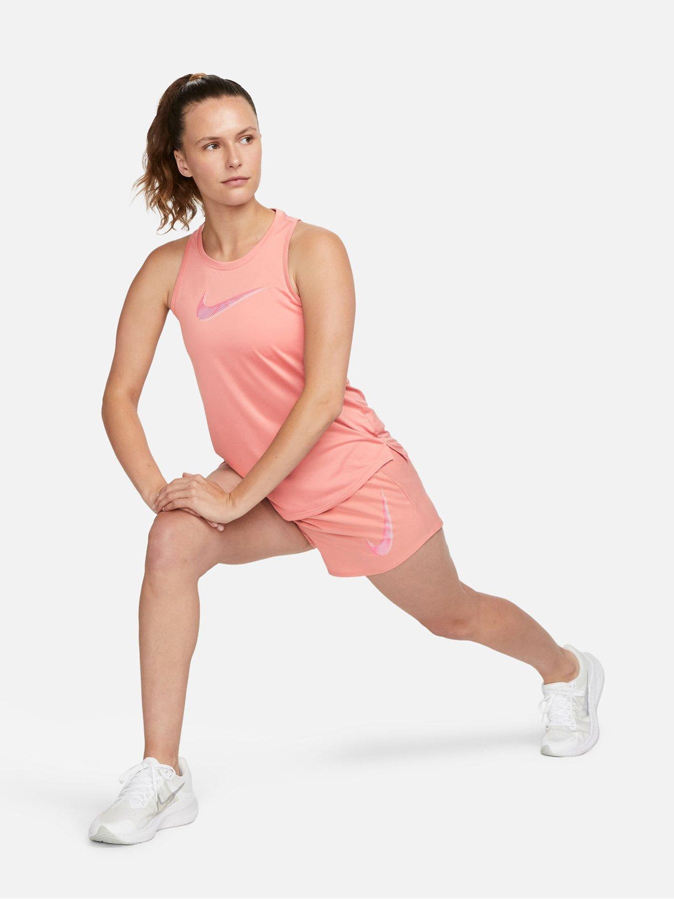 Nike Running Dri Fit Women's Size M Racerback Tank Top Vented Back
