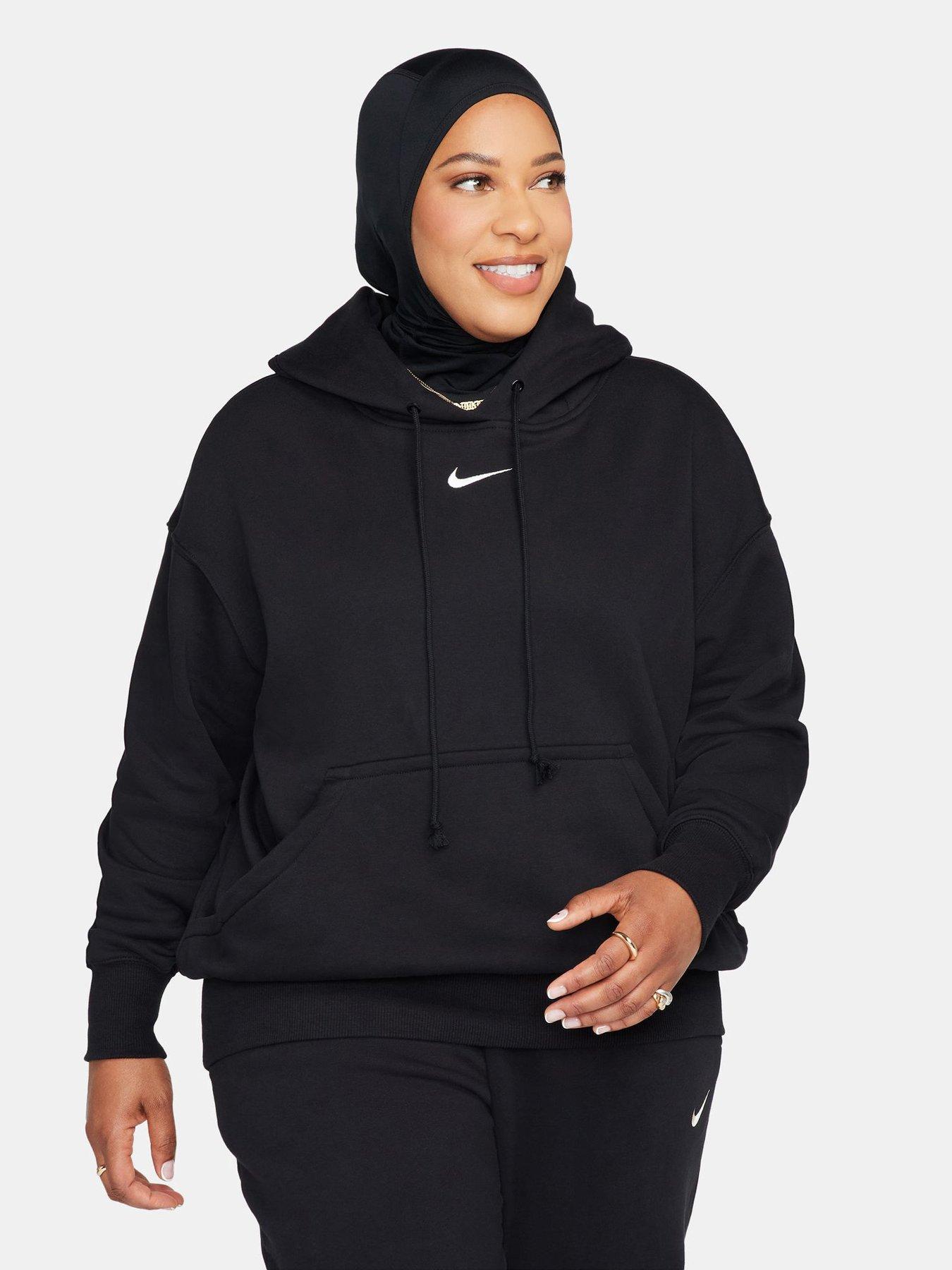 NIKE Nike Sportswear Phoenix Fleece Women's Over-Oversized Hoodie, Sand  Women's Hooded Track Jacket