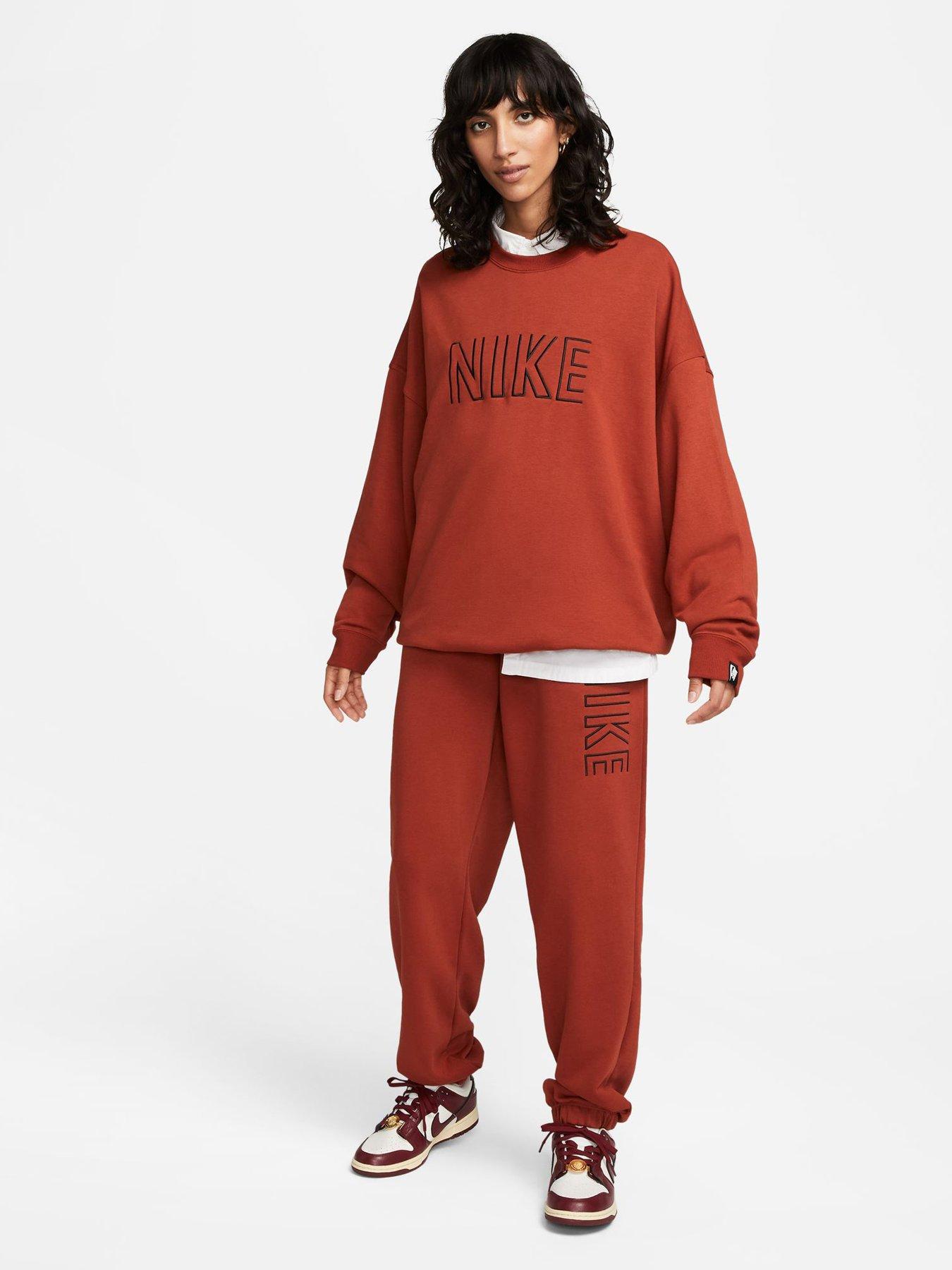 Orange and discount grey nike sweatsuit