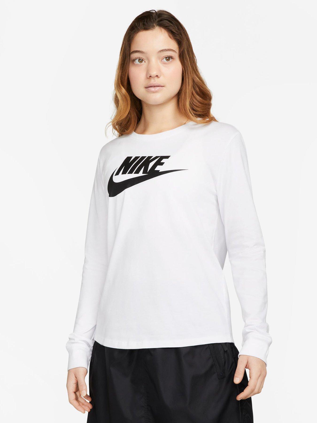 Nike long sleeve womens top best sale