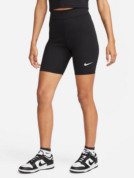 nike-sportswear-classicsnbsphigh-waisted-8-biker-shorts-black