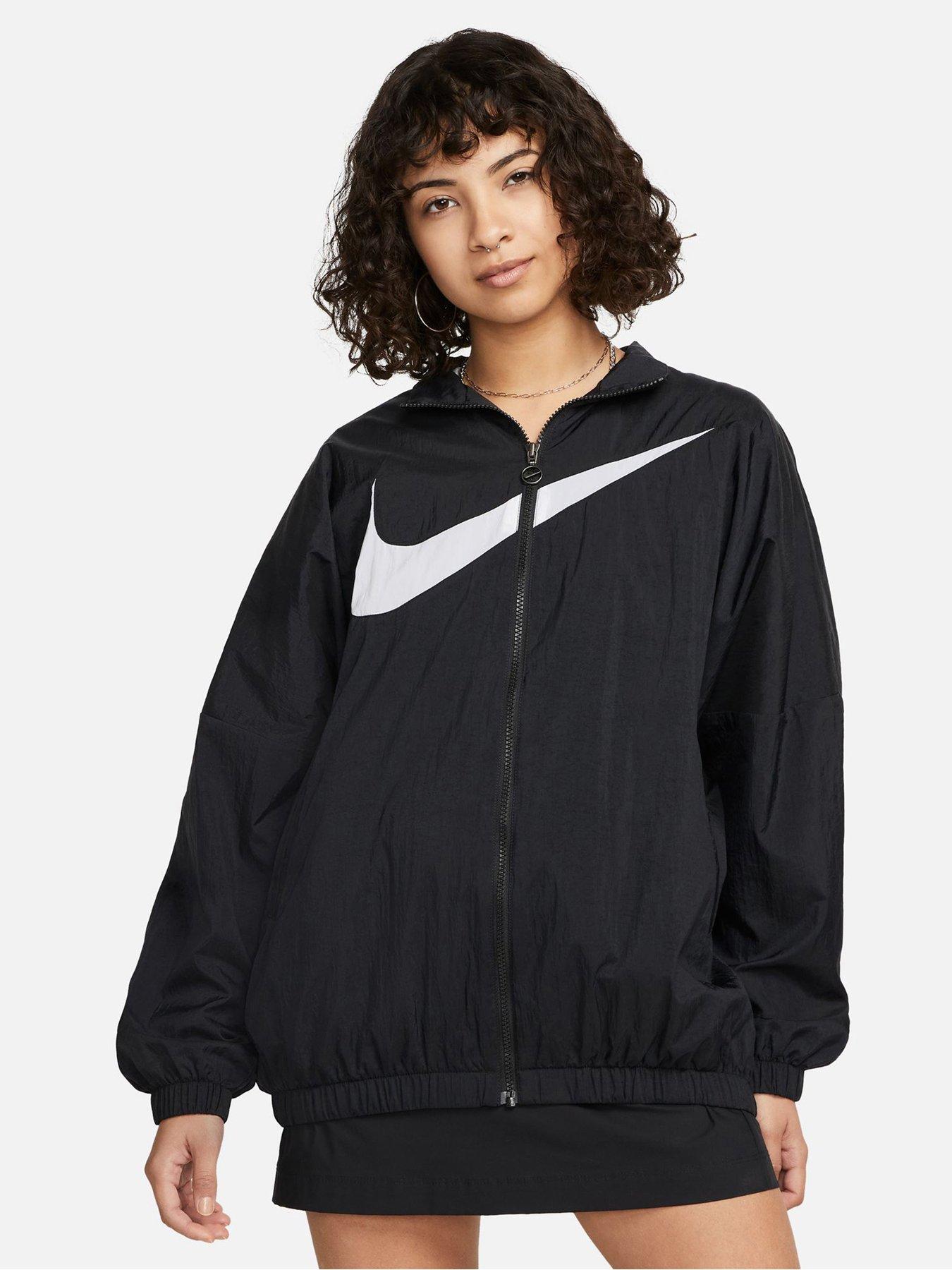 Nike Sportswear Essential Woven Jacket Black littlewoods