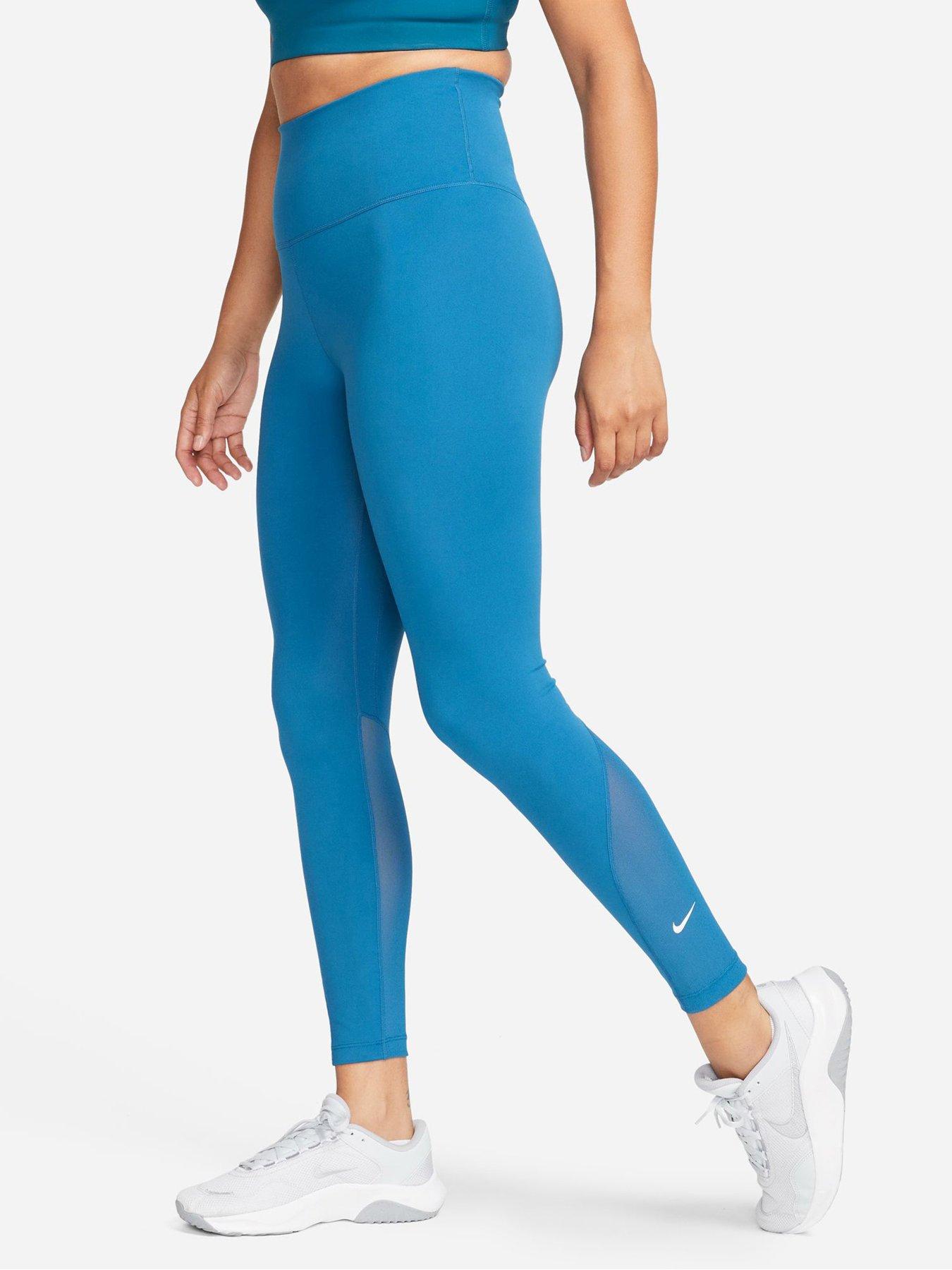 NIKE Printed Women Blue, Gold Tights - Buy NIKE Printed Women Blue, Gold  Tights Online at Best Prices in India