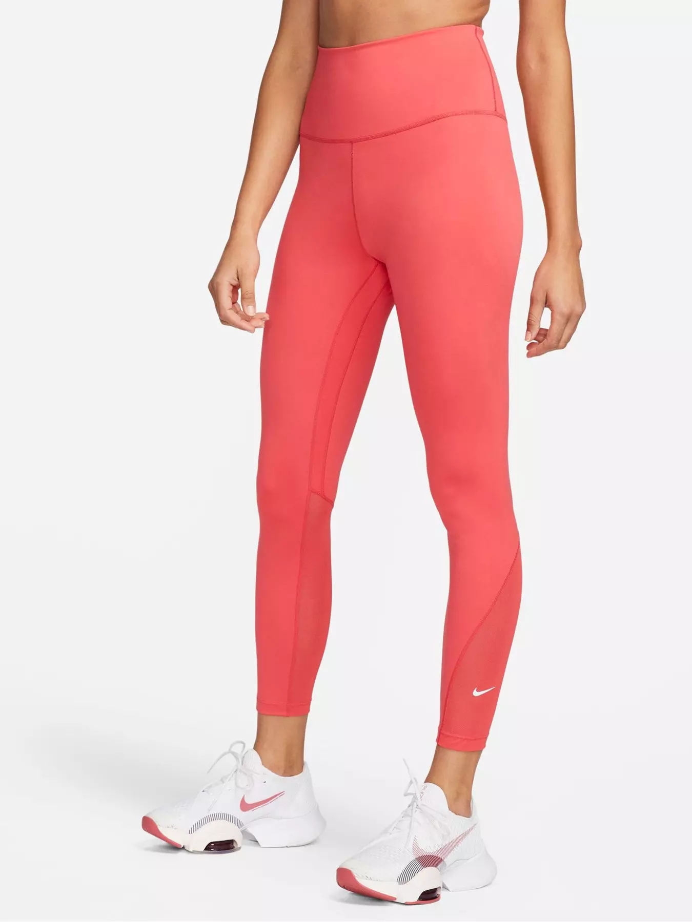 Nike Womens Training One Dri Fit High-waisted 7/8 Leggings - Pink