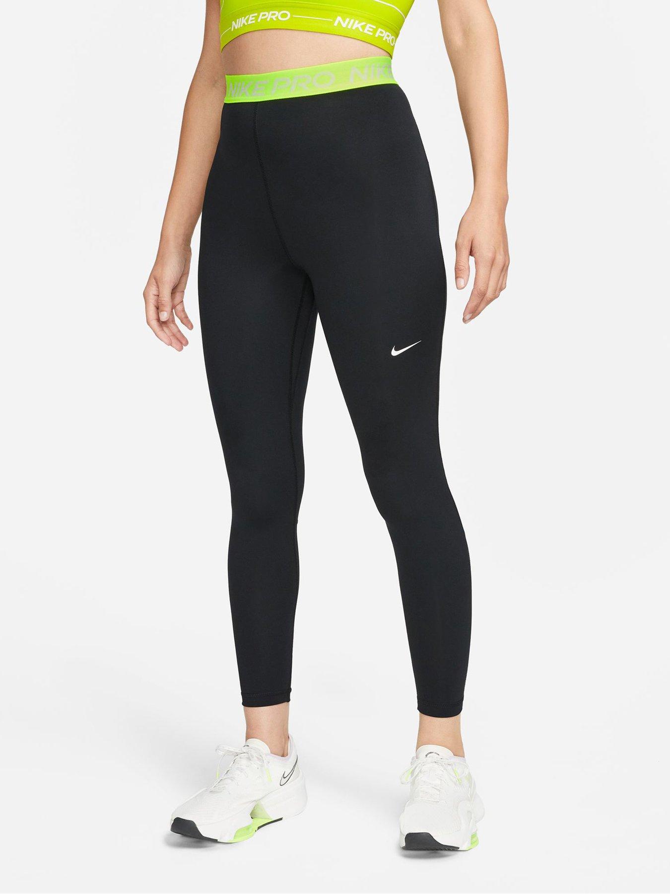 Nike One Hi Rise 7/8 Leggings - Black/White