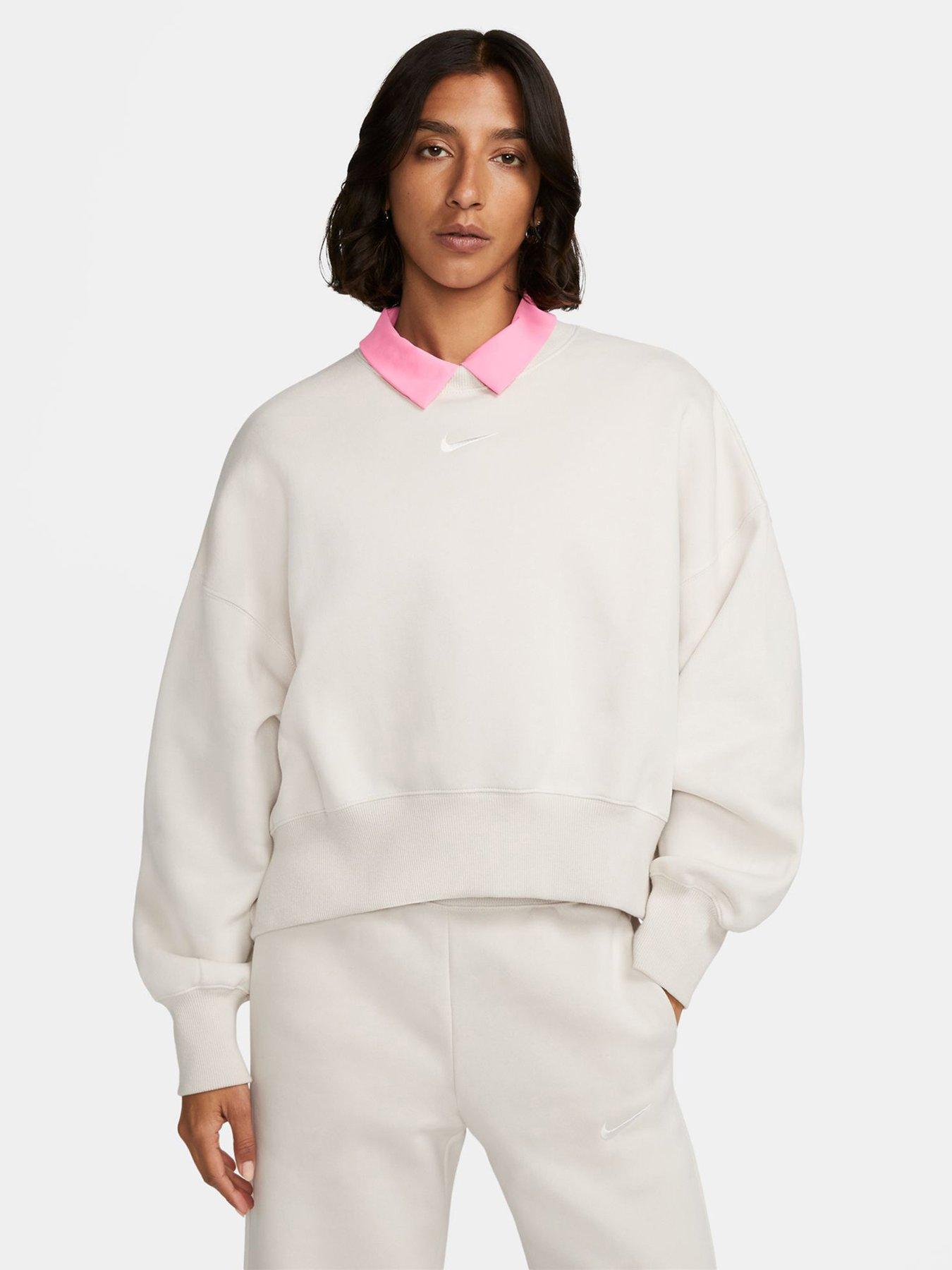 Women's 'Sportswear' Oversized Hoodie - Beige