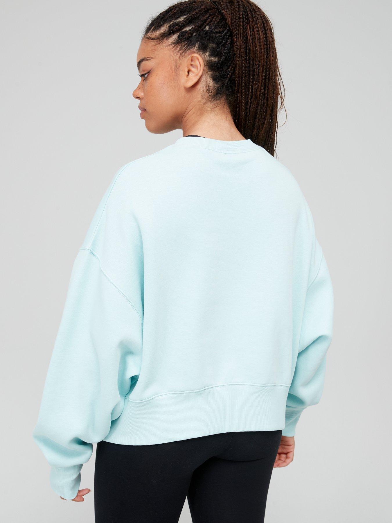 NSW Phoenix Fleece Oversized Crew Sweatshirt - Blue