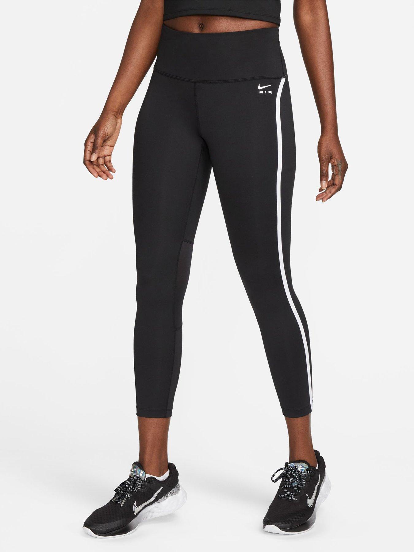 Nike Pro Women's Mid-Rise 7/8 Leggings with Pockets. Nike FI