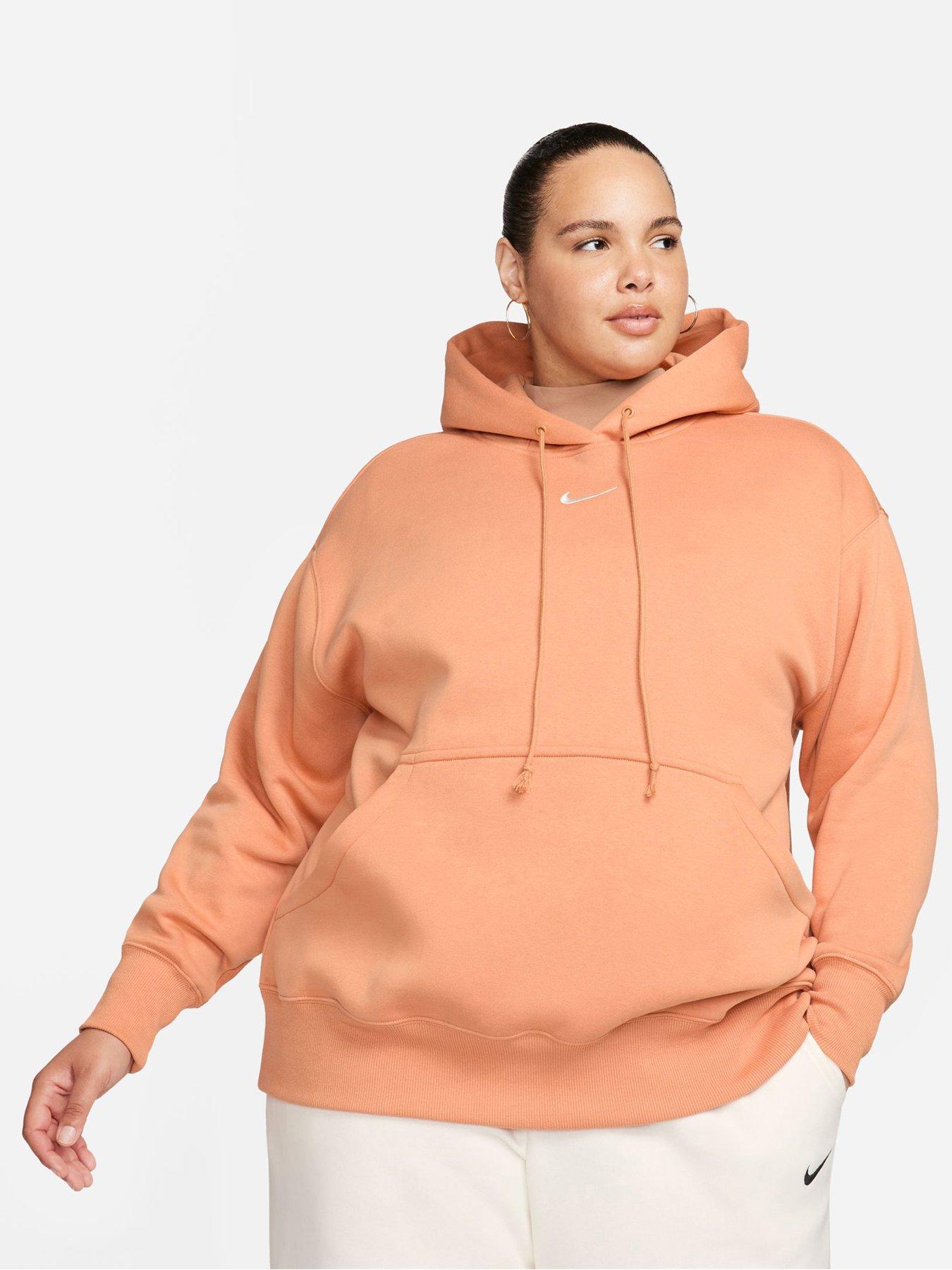 Nike Phoenix Fleece hoodie in brown - BROWN, ASOS