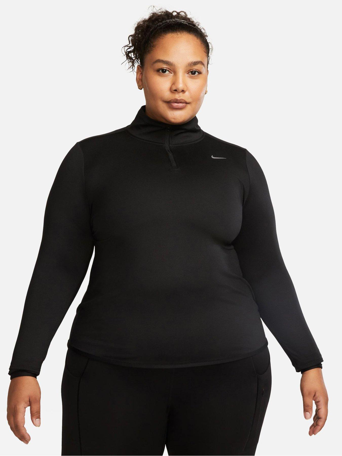 Nike Size 2XL Side Pocket Sportswear Women's Dri-Fit Crop Running