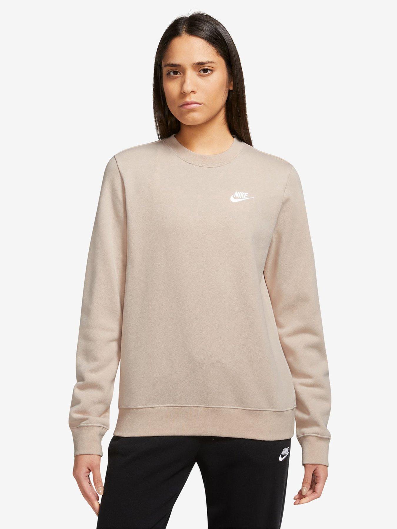 Nike club store beige sweatshirt