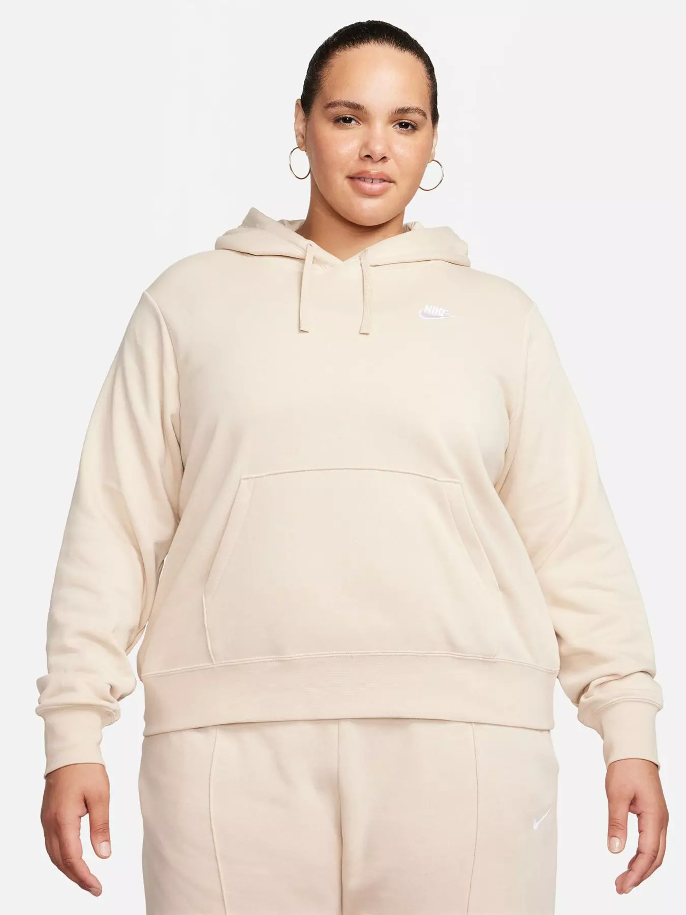 NIKE Nike Sportswear Women's Oversized Jersey Pullover Hoodie, | Pink  Women‘s Hooded Sweatshirt | YOOX