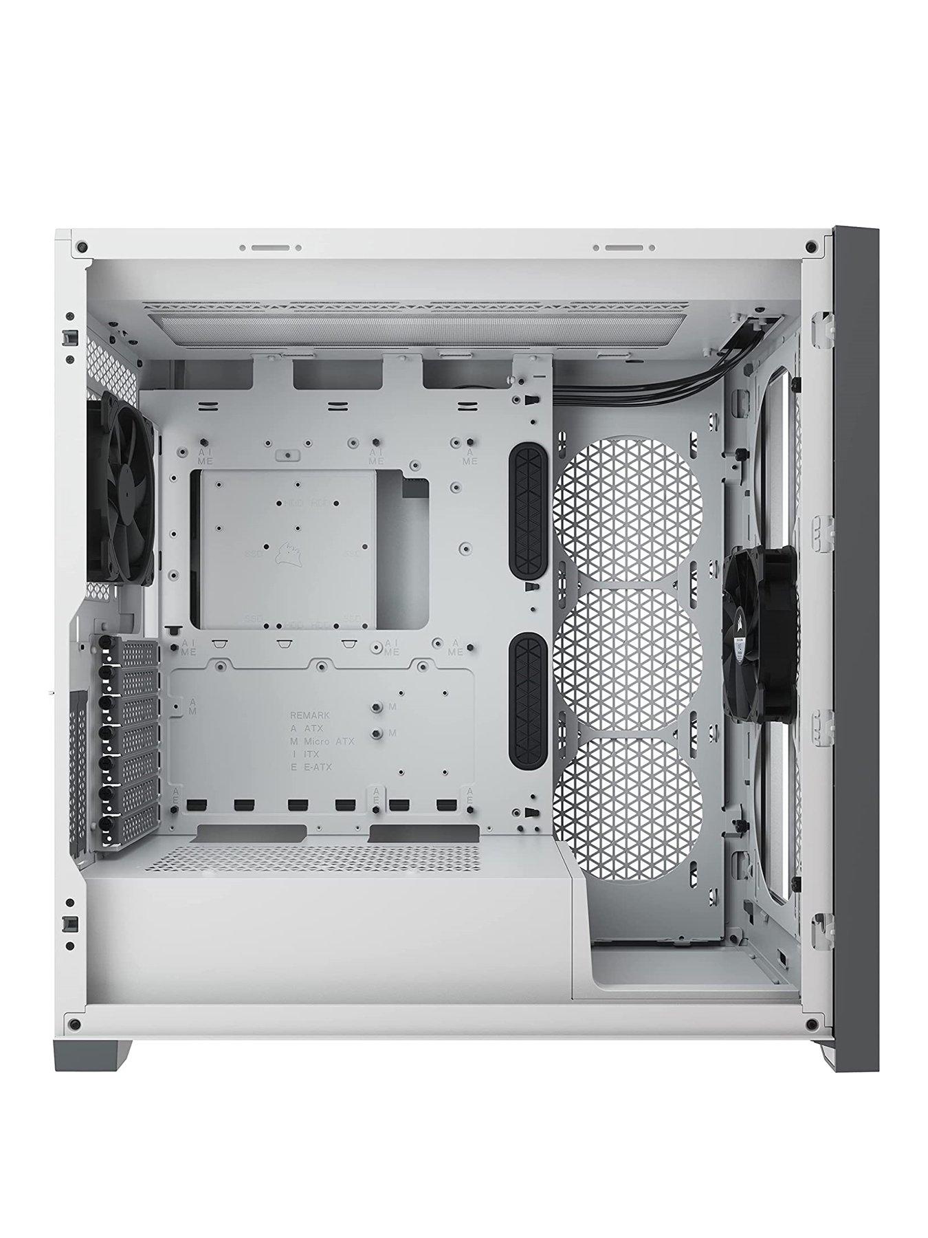 Corsair 5000D AIRFLOW Tempered Glass Mid-Tower ATX PC Case — White - While  Geek