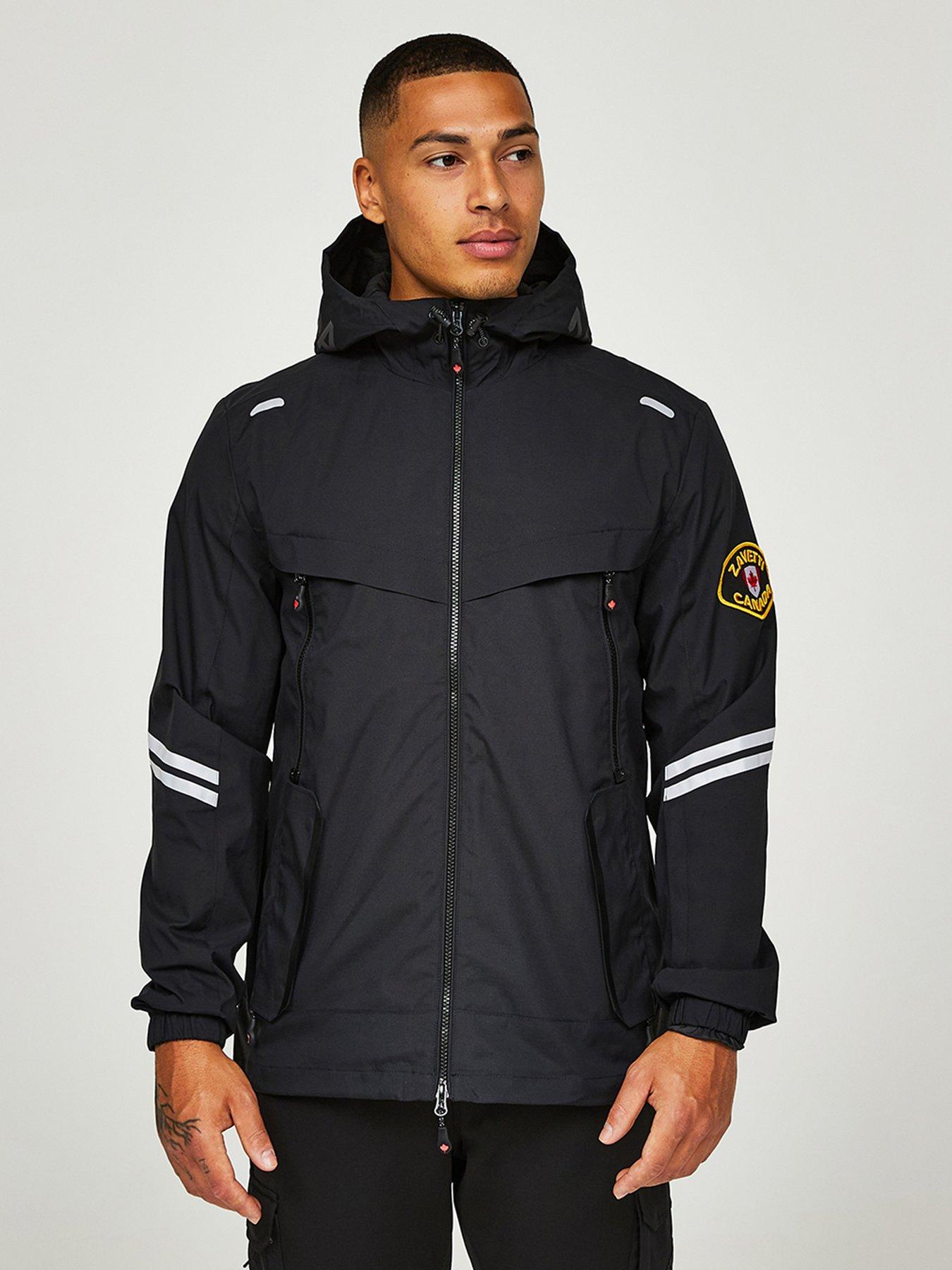 Zavetti Canada Fino Windrunner - Black | littlewoods.com