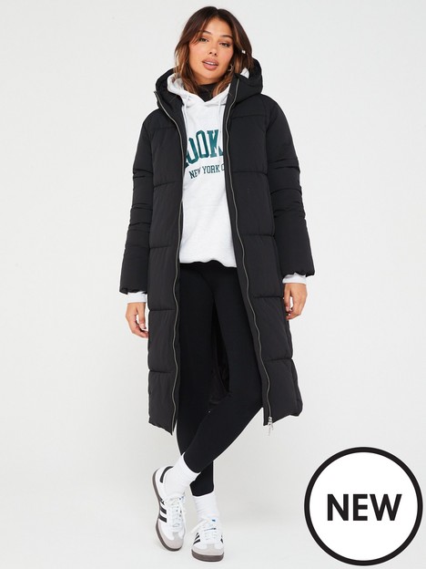 v-by-very-premium-longline-padded-coat-with-hood-black