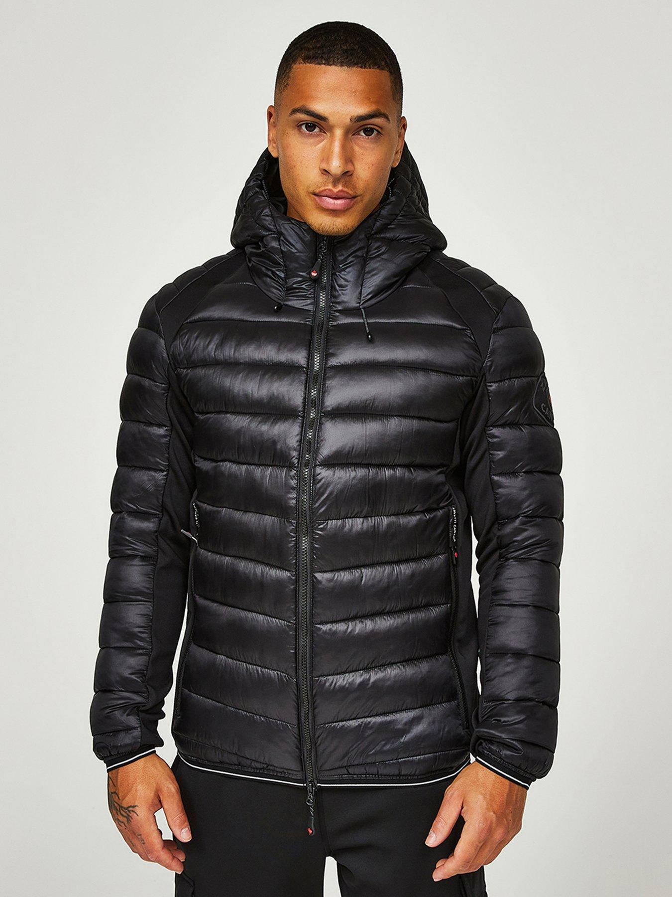 Zavetti Canada Terosso Hybrid Padded Jacket Black Littlewoods