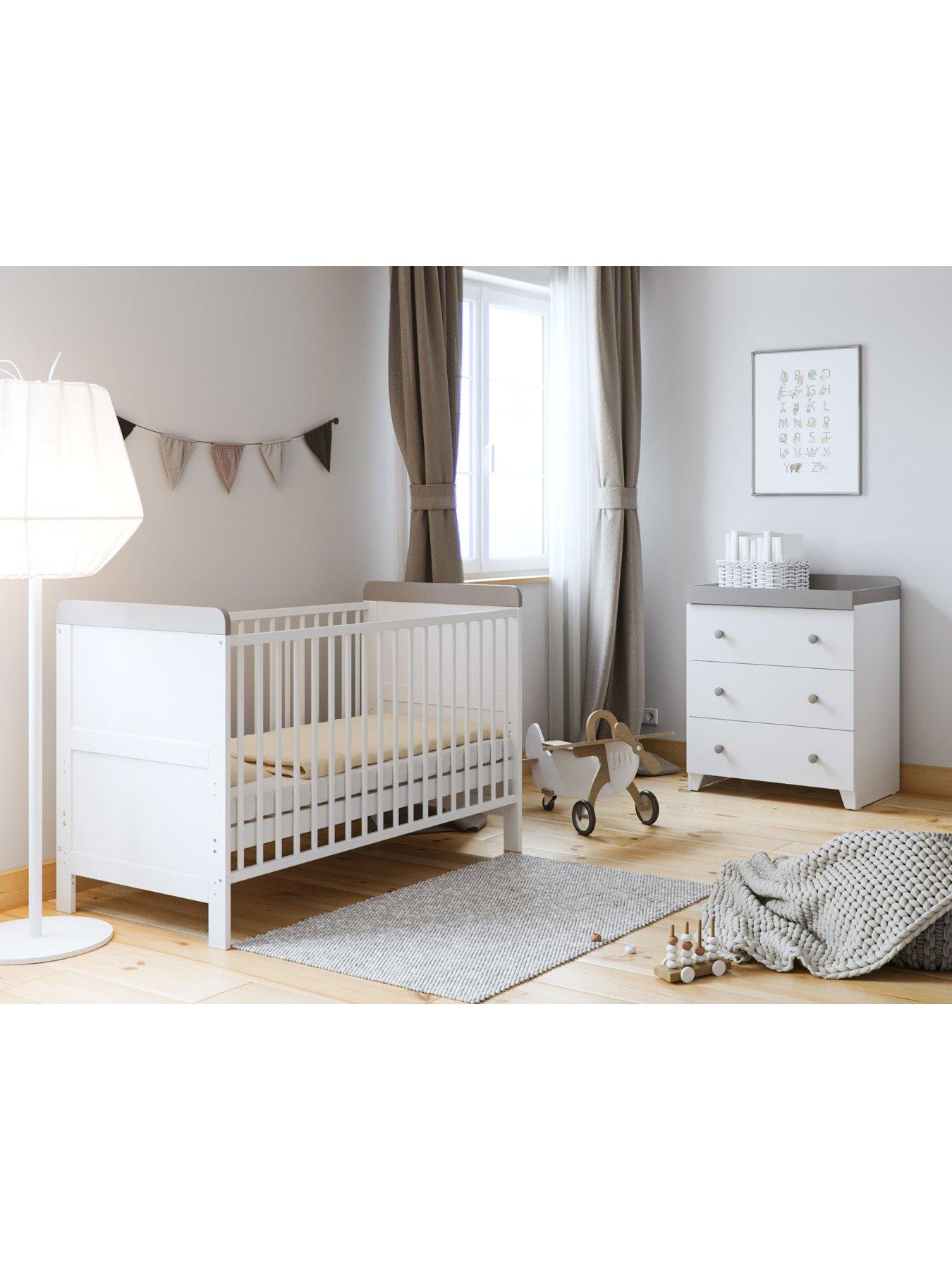 undefined Classic 2 Tone 2 Piece Furniture Set - White/Grey