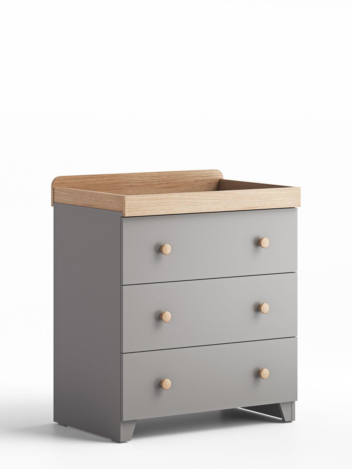  image of little-acorns-classic-2-tone-2-piece-furniture-setnbsp--greyoak