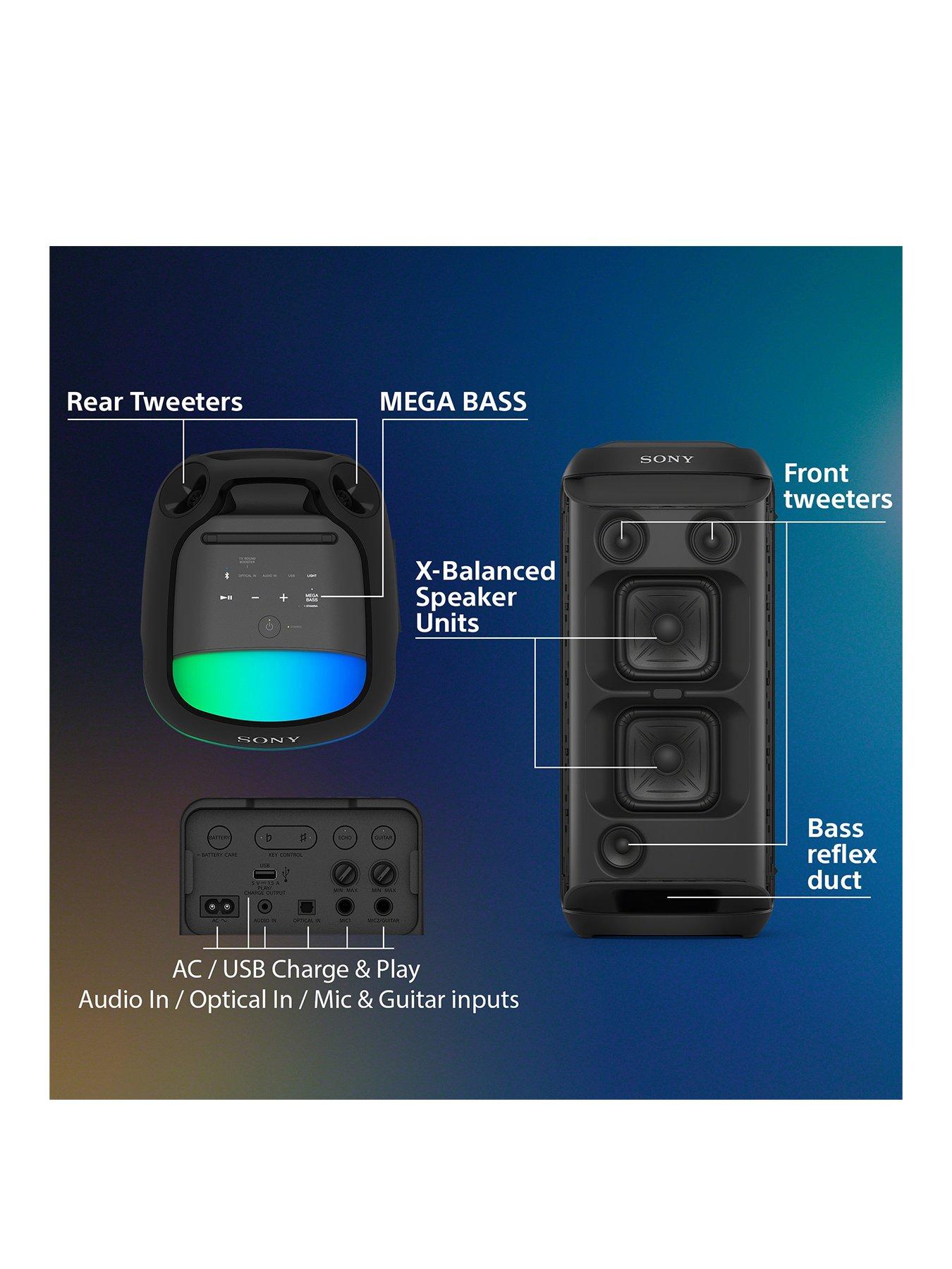 Sony x cheap bass speaker