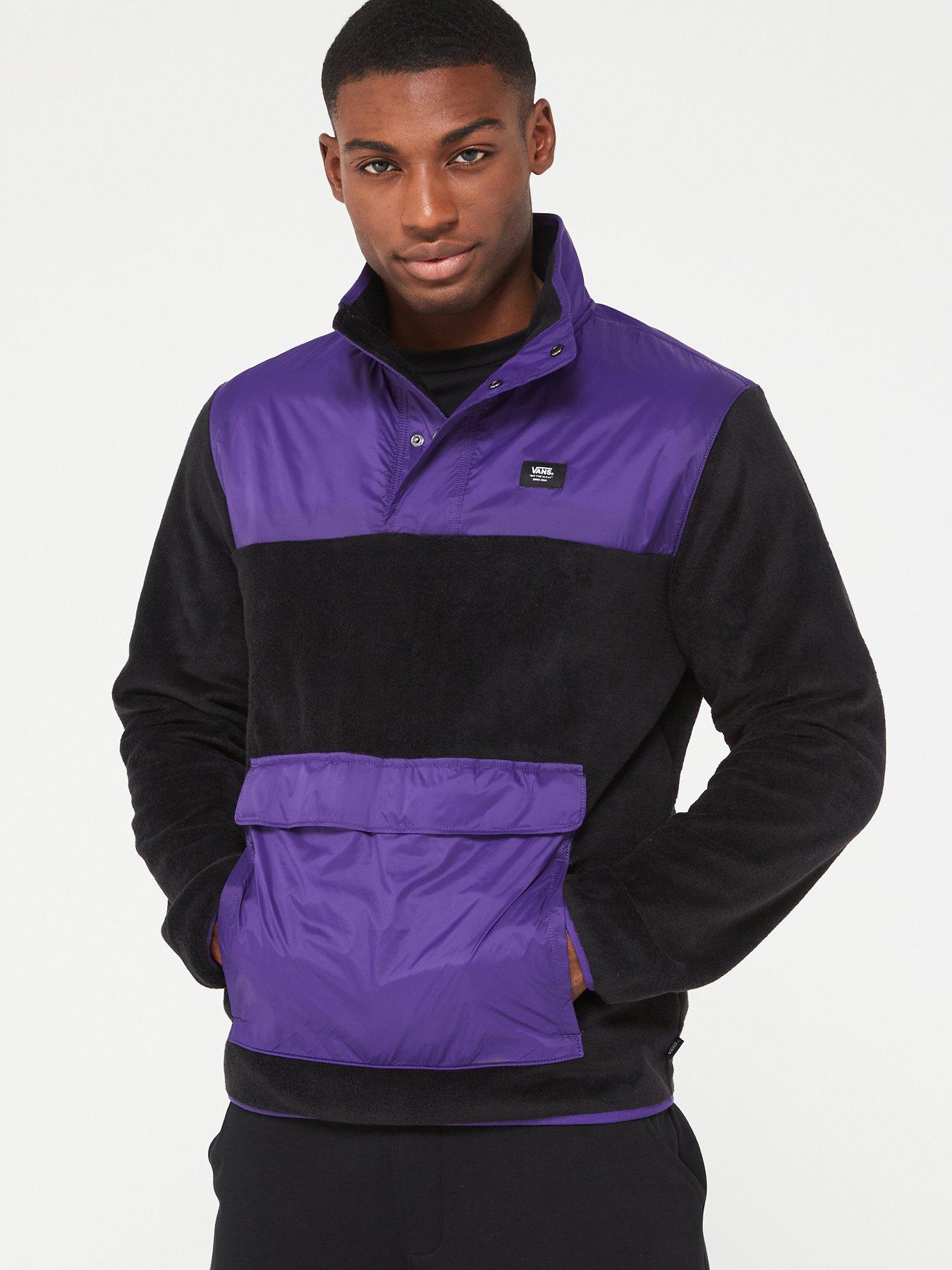 Vans shop jacket purple