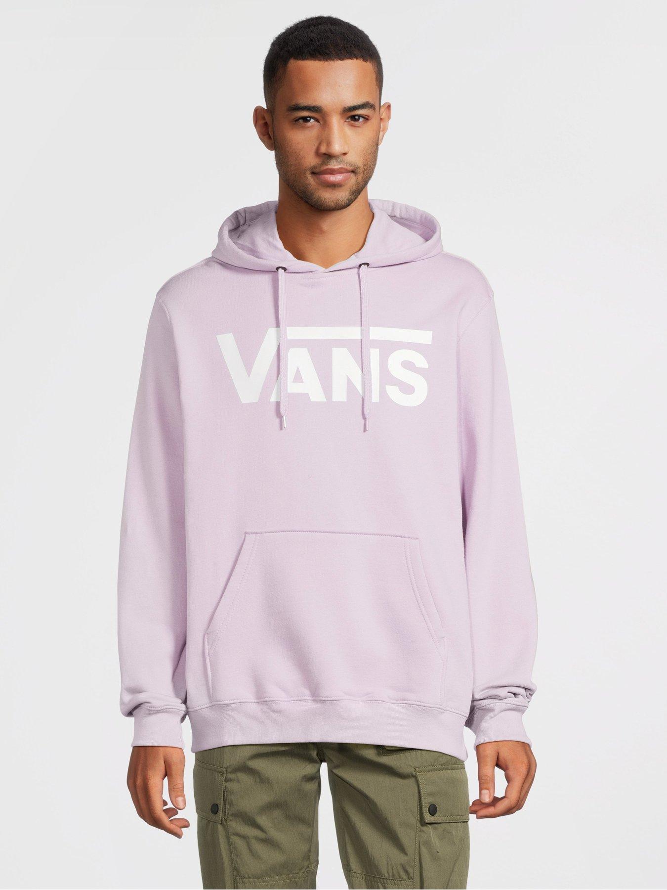 Vans overhead checkerboard hot sale sleeve hoodie