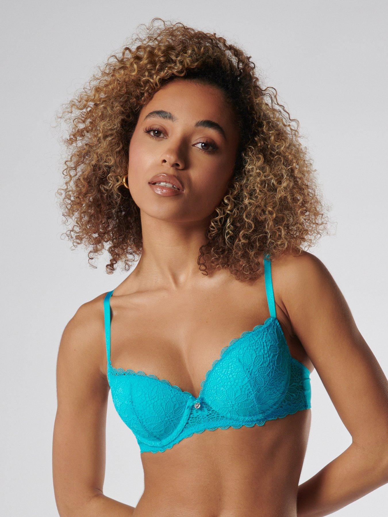 Pretty Polly Womens Peony Embroidery Non Padded Balconette Bra : :  Clothing, Shoes & Accessories