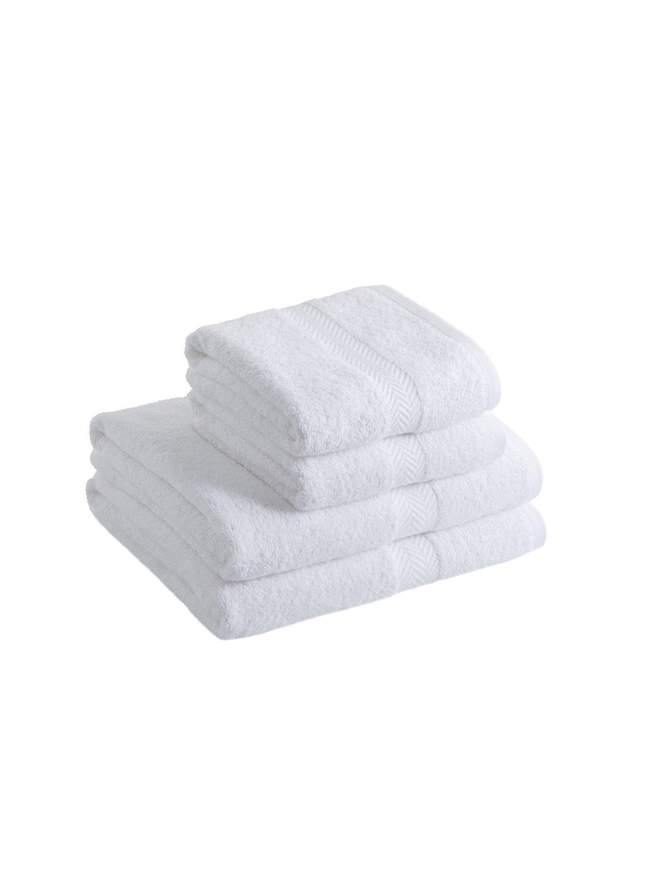 The Very Collection Quick Dry 450 gsm Four-Piece Towel Bale