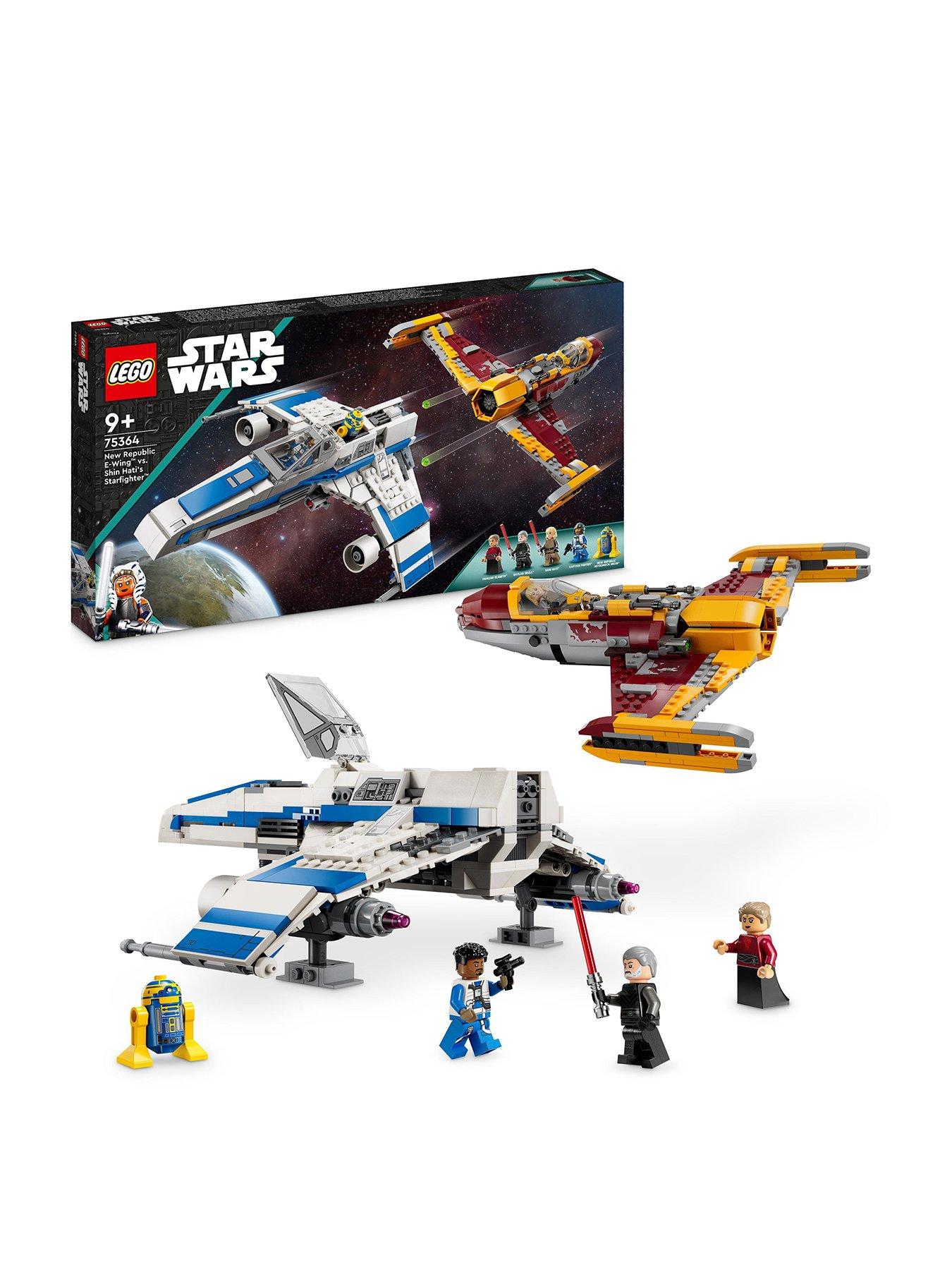 undefined New Republic E-Wing vs. Shin Hati's Starfighter 75364