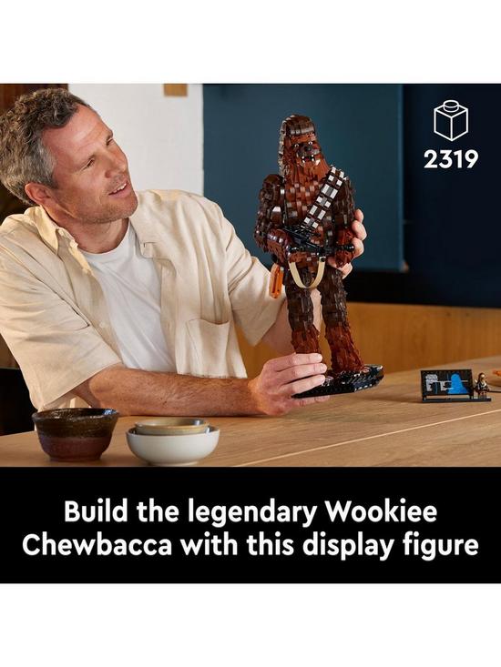 back image of lego-star-wars-chewbacca-figure-set-for-adults-75371