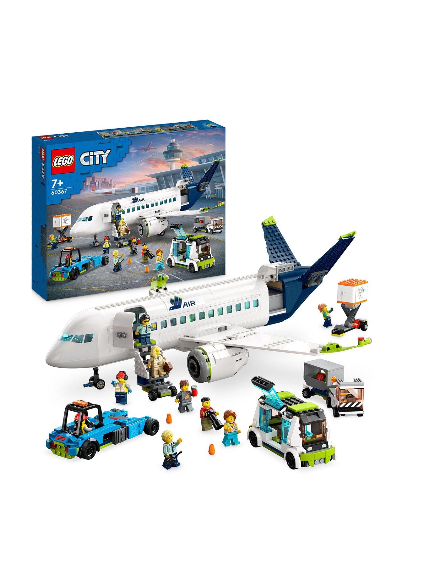 Image 1 of 7 of LEGO City Passenger Aeroplane Toy Model Kit 60367