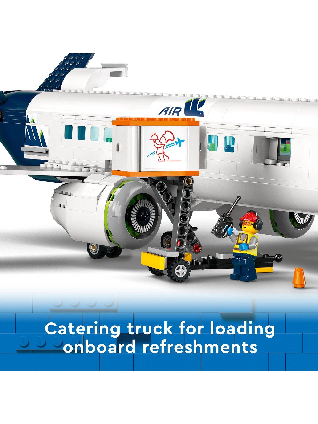 Image 4 of 7 of LEGO City Passenger Aeroplane Toy Model Kit 60367