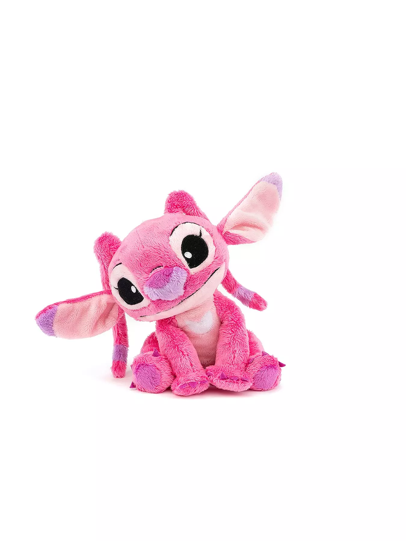 Angel Wallpaper Medio 33 cm Peluche Con Suono Disney 100 anni Stitch Rosa