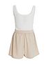  image of quiz-cream-button-front-playsuit
