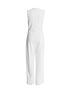  image of quiz-white-frill-wrap-palazzo-jumpsuit