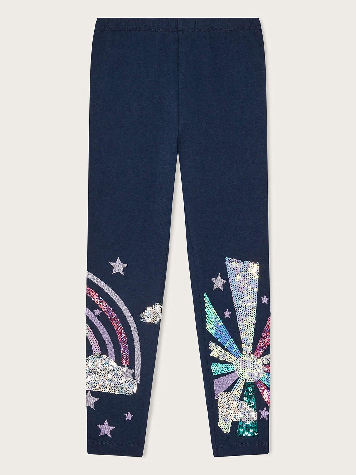 Girls 2024 sequin leggings