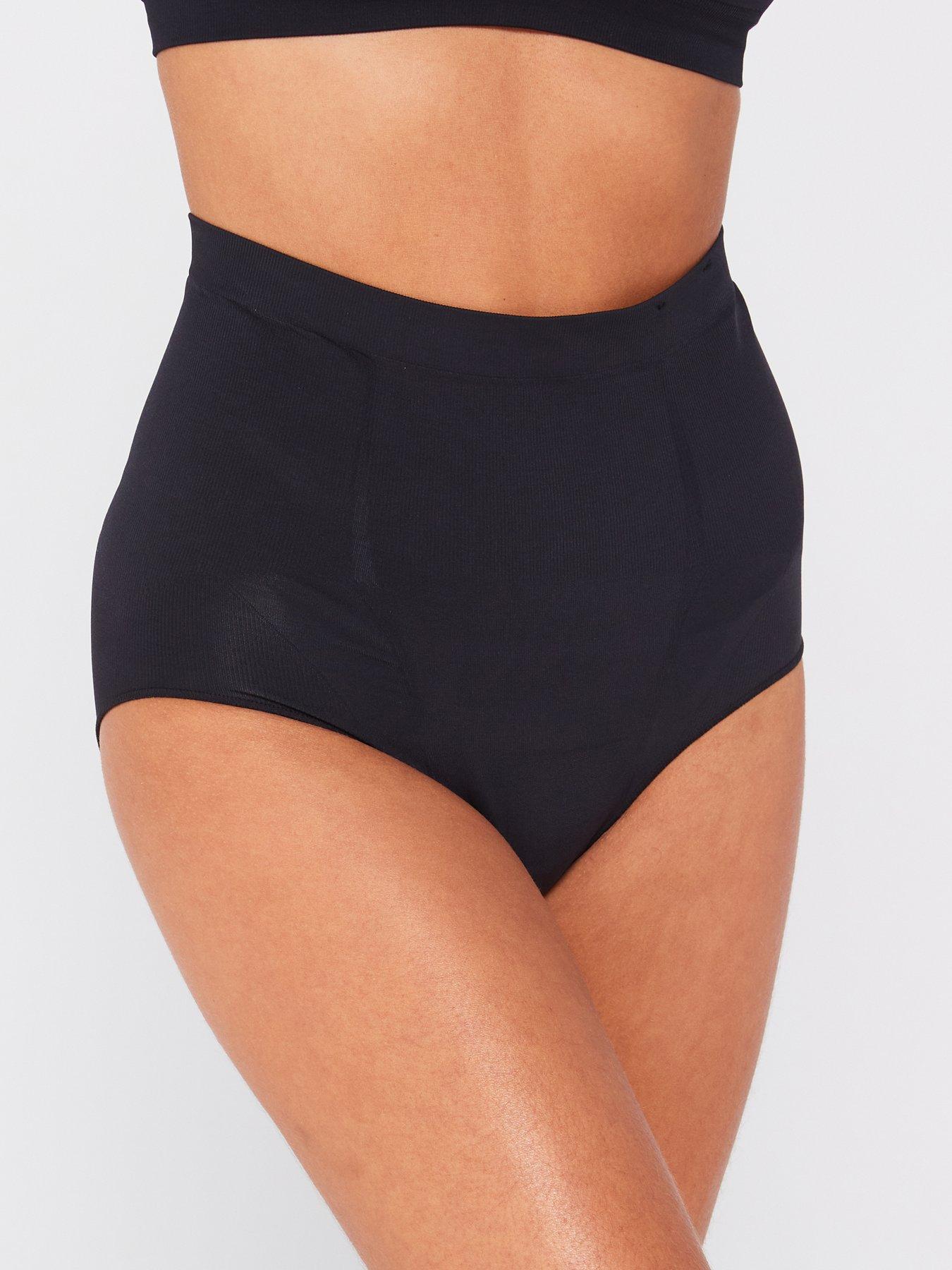  image of dorina-mid-waist-brief-black