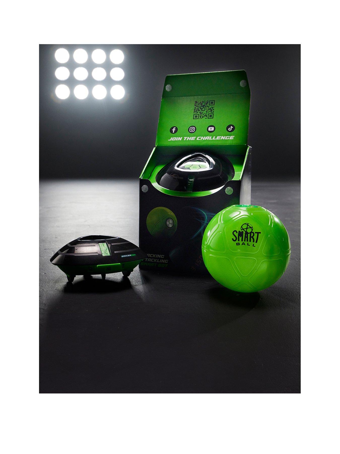 Smart Ball Indoor Soccer Bot with Sensor Tracking