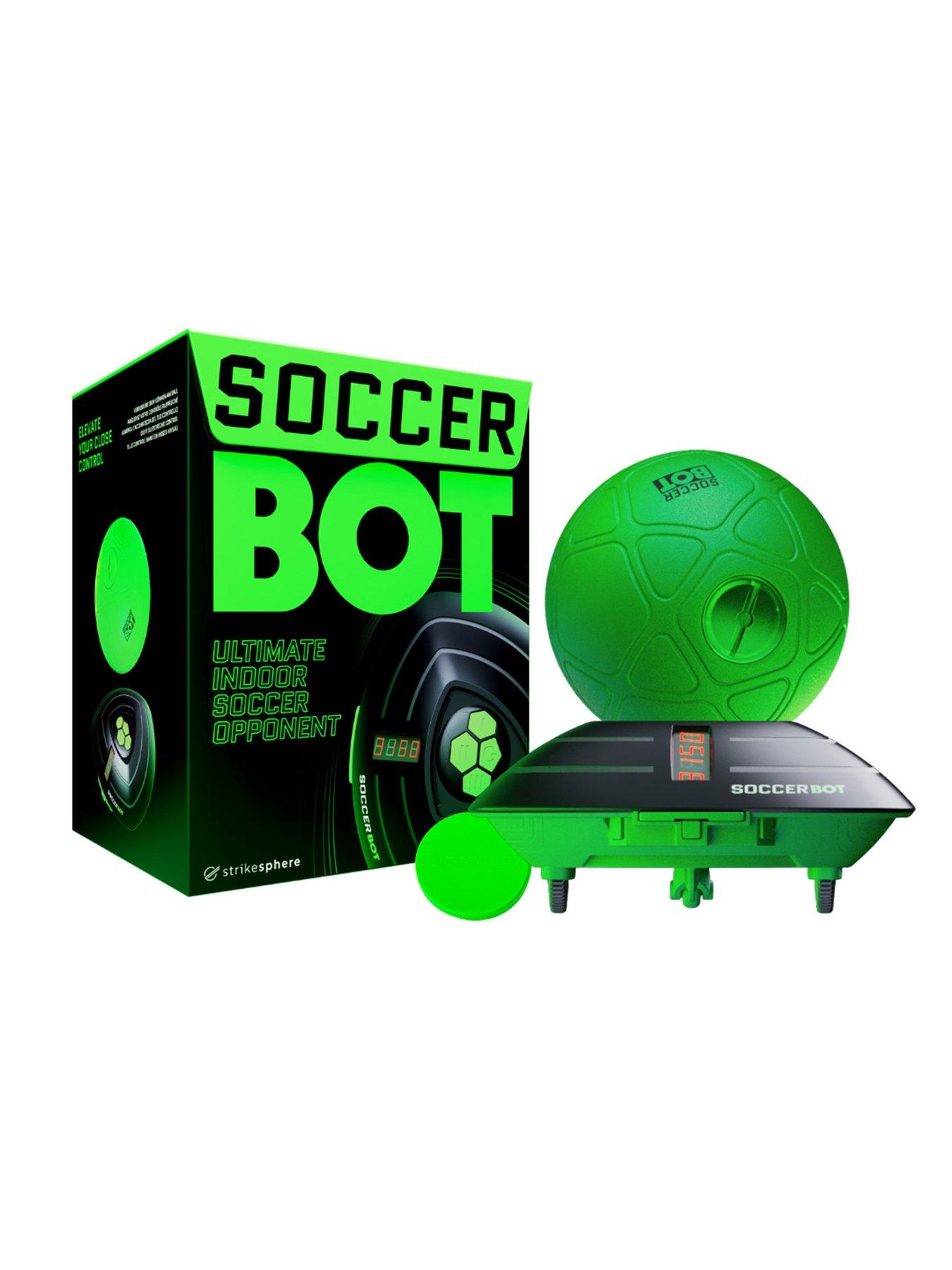 Smart Ball Indoor Soccer Bot with Sensor Tracking