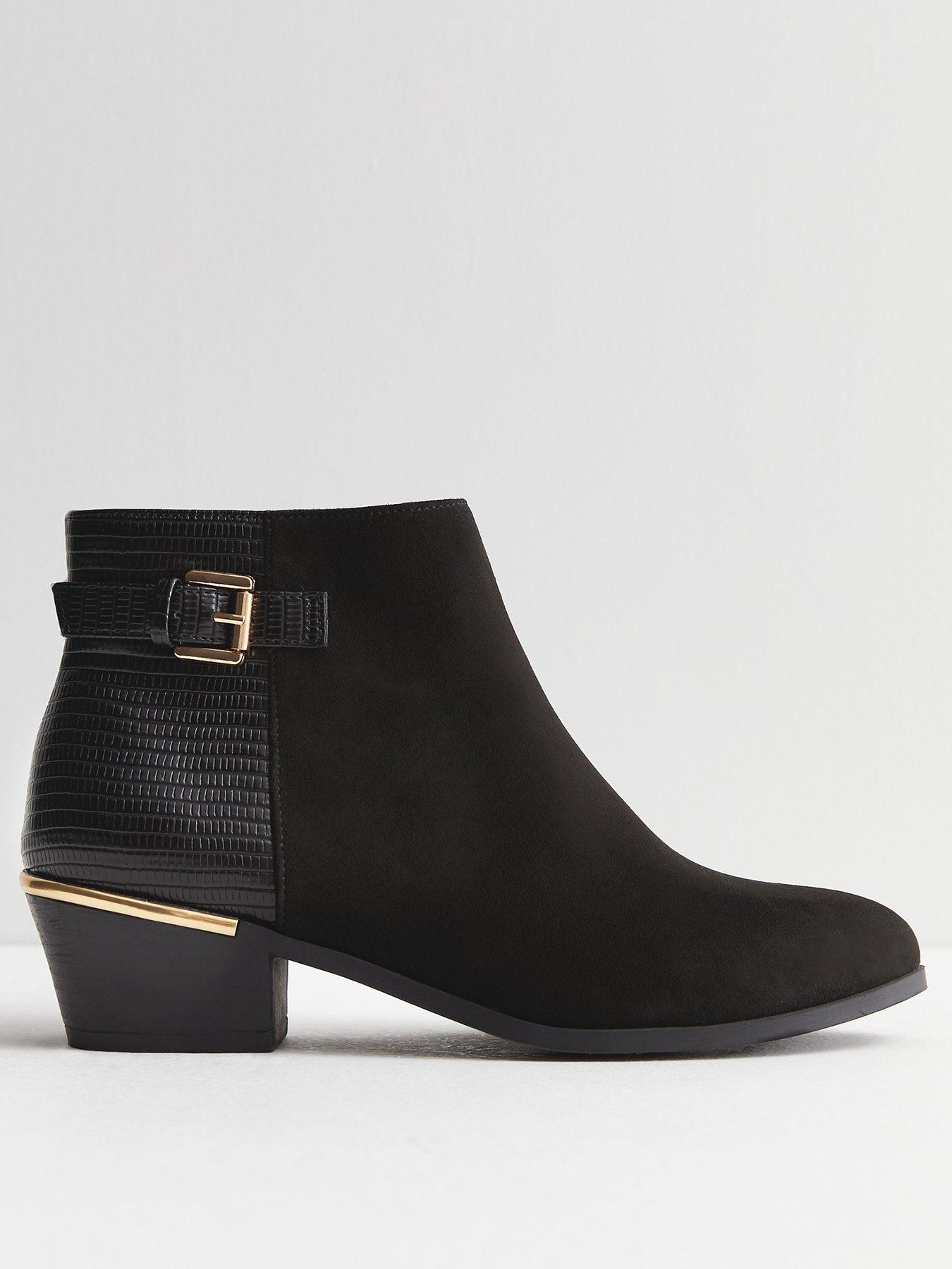 Ankle boots sale new hot sale look