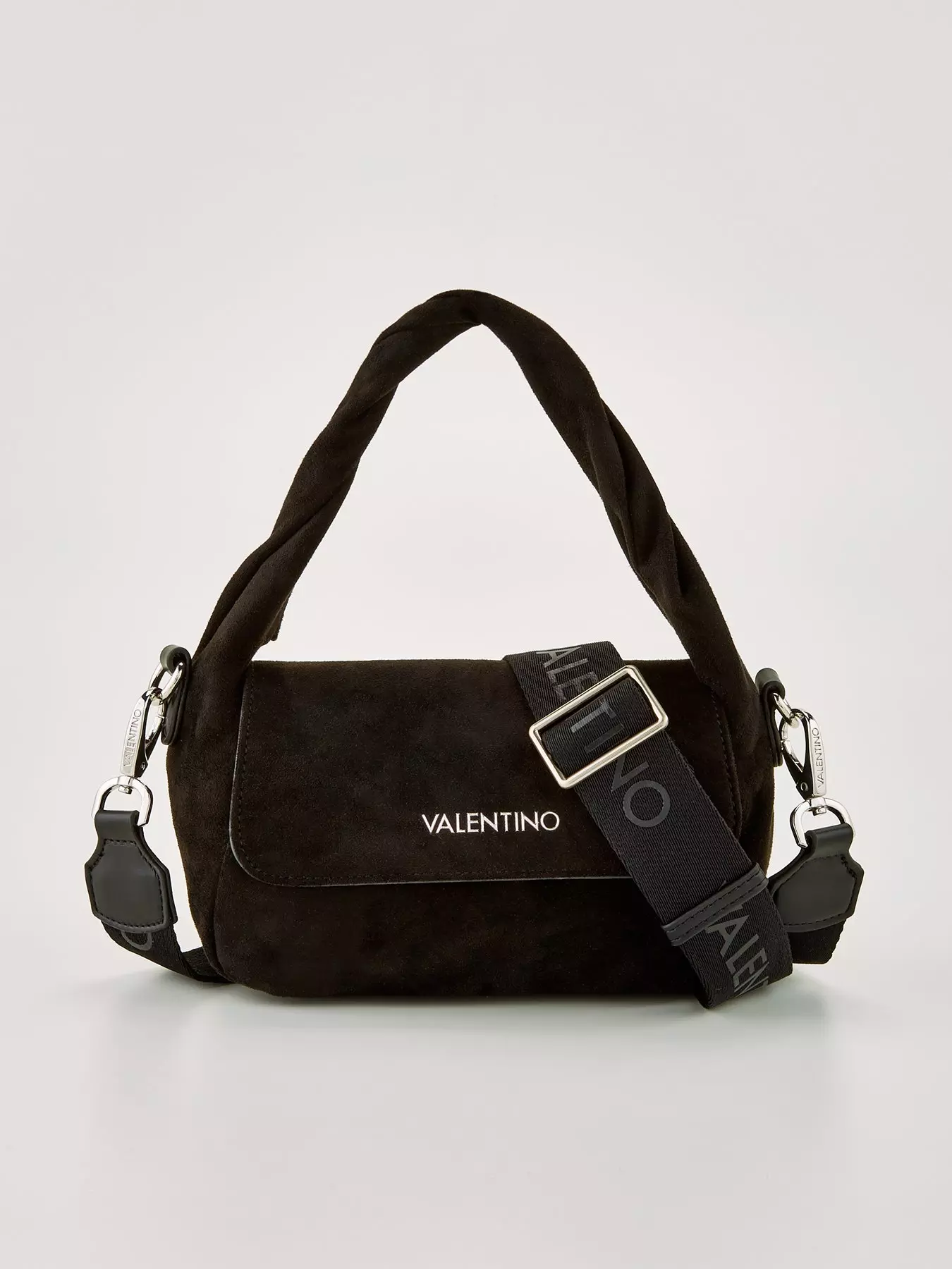 Mario Valentino Metallic Navy Nina Crosssbody Chain Bag 24V0 – Bagriculture