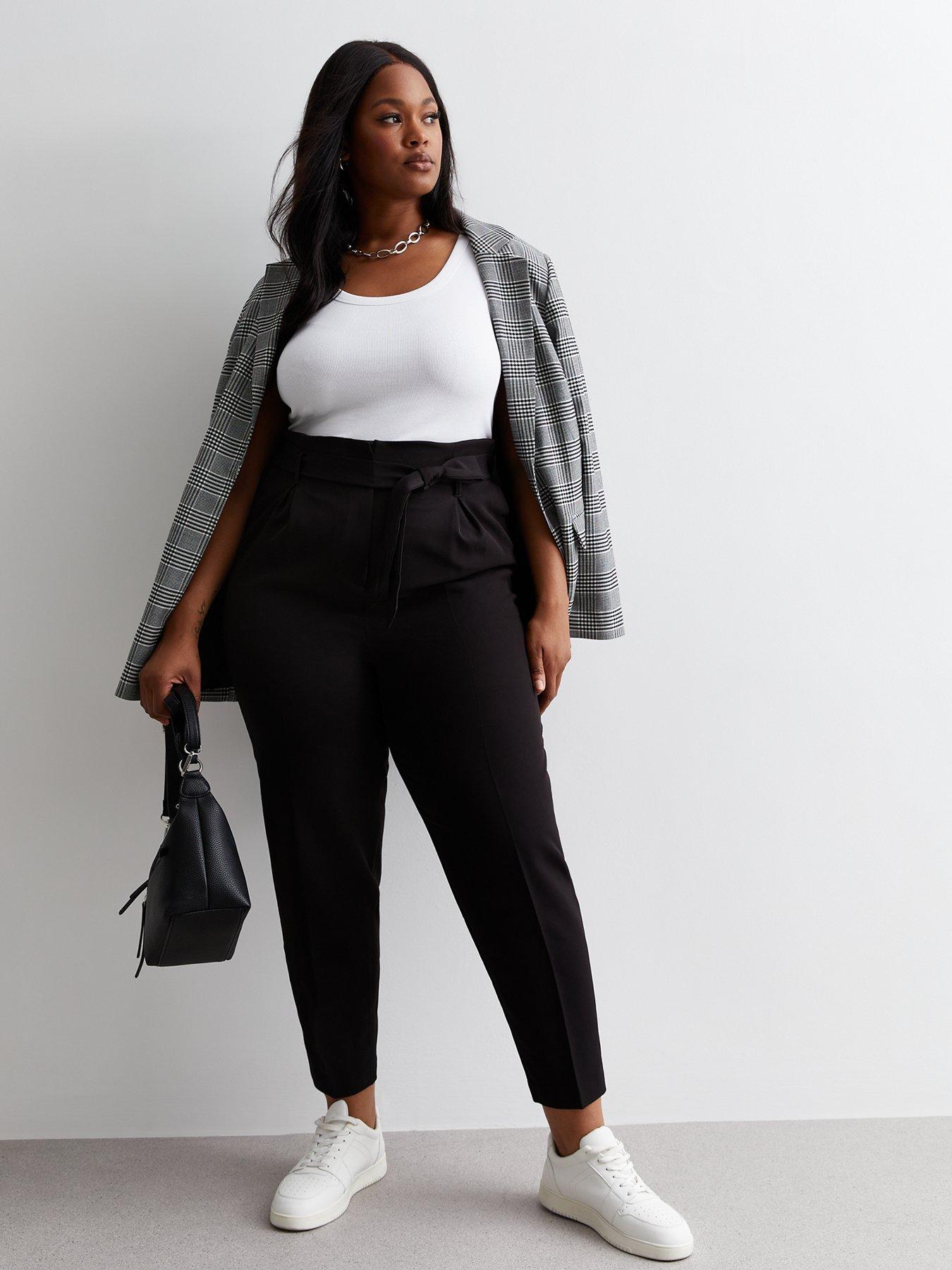 Plus size 2024 trousers sale